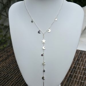 Cadena Luna y Estrellas 45 cm