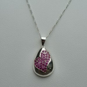 Cadena y Colgante Gota de Agua 50 cm