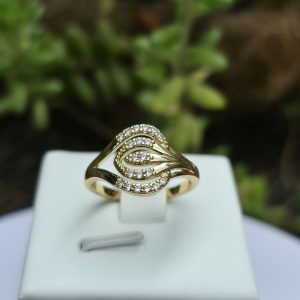 Anillo Enchapado en Oro 24K