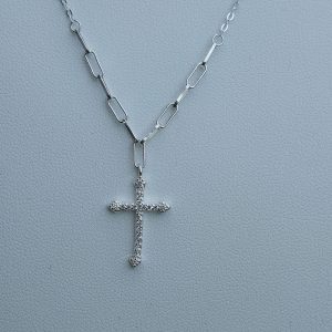 Cadena y Crucifijo 45 cm