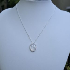 Cadena y Virgen  40 cm