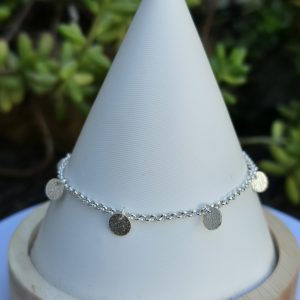 Pulsera Circulos Satinados